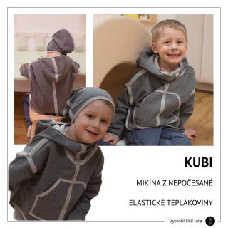 🔥 Mikina, co má víc fíglů než kouzelník na dětské oslavě! 🧙‍♂️🎉 Dětská mikina z nepočesané elastické teplákoviny je jako...